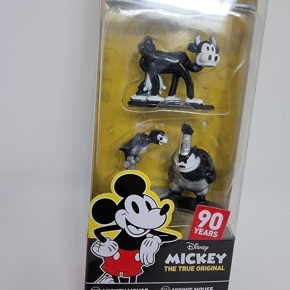 DISNEY Mickey Mouse True original 90 years Nano Metalfigs Die-cast 5 figure set. - Picture 4 of 7